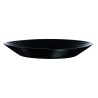 Plato Hondo Luminarc Harena Negro Vidrio (u00d8 23,5 cm) (24 Unidades)