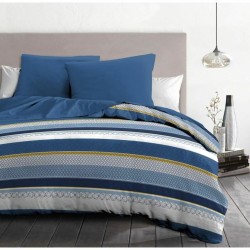 Funda Nórdica HOME LINGE PASSION Stanis Azul 220 x 240 cm