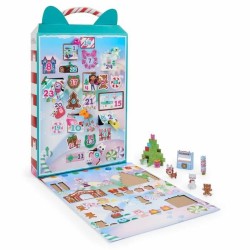 Calendario de Adviento Spin Master Gabby's Dollhouse 24 Piezas Sorpresas Navidad