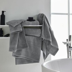 Toalla de baño TODAY Essential Gris Acero 70 x 130 cm