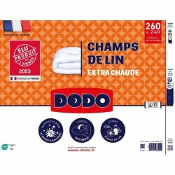 Relleno Nórdico DODO Champs de Lin 240 x 260 cm Blanco 450 g/m²