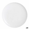 Plato para Pizza Luminarc Friends Time Blanco Vidrio u00d8 32 cm (12 Unidades)