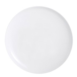 Plato para Pizza Luminarc Friends Time Blanco Vidrio u00d8 32 cm (12 Unidades)