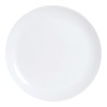 Plato Llano Luminarc Diwali Blanco Vidrio (25 cm) (24 Unidades)