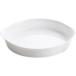 Molde para Tartas Luminarc Smart Cuisine Blanco Vidrio Redondo u00d8 28 cm 6 Unidades