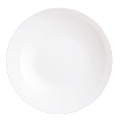 Plato Llano Luminarc Friends Time Blanco Vidrio u00d8 26 cm Multiusos (12 Unidades)