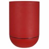 Maceta Riviera Ø 50 cm Rojo Plástico Redondo