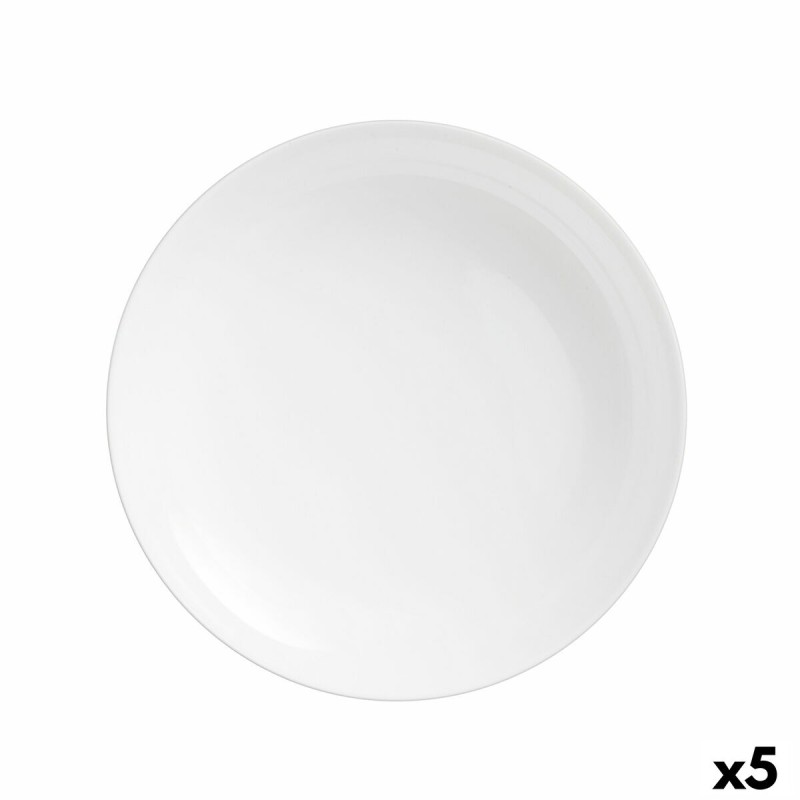 Frutero Luminarc Diwali Blanco Vidrio u00d8 26 cm Redondo (5 Unidades)