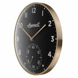 Reloj de Pared Ingersoll 1892 IC003GB Dorado Negro