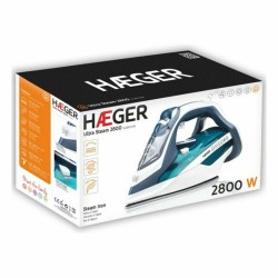 Plancha de Vapor Haeger SI-280.014A 2800W Acero Inoxidable