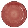 Plato Llano Quid Vita Ceru00e1mica Rojo (u00d8 27 cm) (12 Unidades)