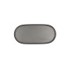 Bandeja de Aperitivos Bidasoa Gio Gris Plu00e1stico 23 x 10 cm (12 Unidades)