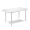 Mesa auxiliar IPAE Progarden 08330100 Blanco Resina (72 x 137 x 85 cm )