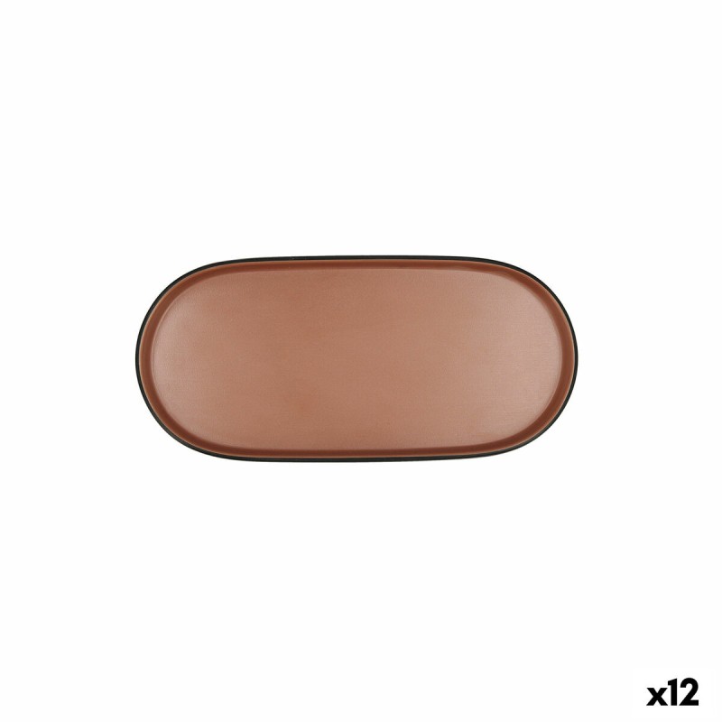 Bol para Aperitivos Bidasoa Gio Marru00f3n Plu00e1stico 23 x 10 cm 12 Unidades