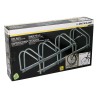 Soporte de bicicleta Dunlop Suelo 4 plazas 27 x 100 x 32,5 cm Acero