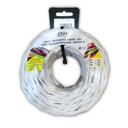 Cable de Interfaz Paralelo EDM 11988 Blanco 25 m 3 x 1 mm