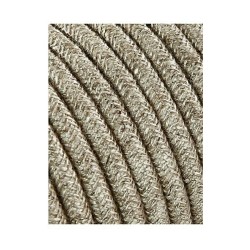 Cable EDM 2 x 0,75 mm Lino Textil 5 m