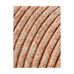 Cable EDM 2 x 0,75 mm Lino Textil 5 m