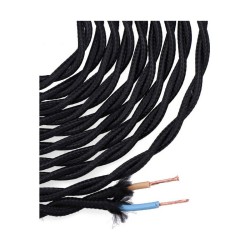 Cable EDM C41 2 x 0,75 mm Negro 5 m