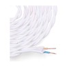 Cable EDM 2 x 0,75 mm Blanco 5 m