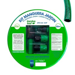 Manguera EDM Basic Line Jardín Ø 19 mm 5 Piezas (25 m)