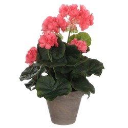 Planta Decorativa Mica Decorations PVC Geranio (11,5 x 33 cm)