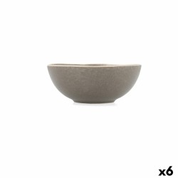 Bol Bidasoa Gio 16 x 6,5 cm Ceru00e1mica Gris (6 Unidades)