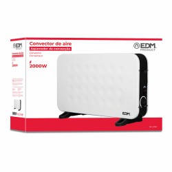 Calefactor Eléctrico de Convección EDM Standard Blanco 2000 W