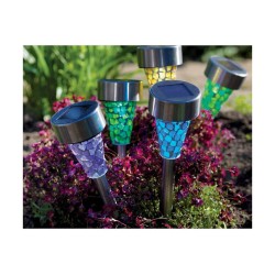 Antorcha de Jardín Lumineo Solar Multicolor 39 cm