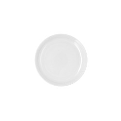 Plato Llano Ariane Artisan Ceru00e1mica Blanco u00d8 21 cm (12 Unidades)