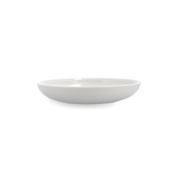 Plato Hondo Ariane Artisan Ceru00e1mica Blanco 25 cm (6 Unidades)