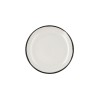 Plato Llano Ariane Vital Filo Blanco Ceru00e1mica (6 Unidades)