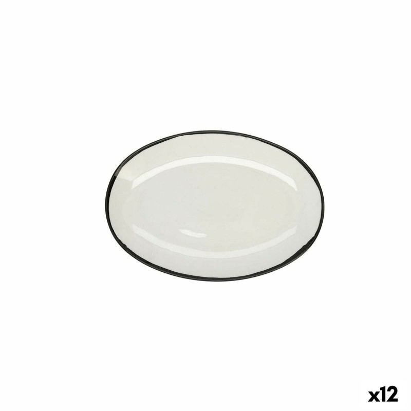 Bandeja de Aperitivos Ariane Vital Filo Ceru00e1mica Blanco u00d8 26 cm (12 Unidades)