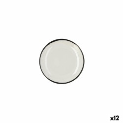 Plato Llano Ariane Vital Filo Ceru00e1mica Blanco u00d8 18 cm (12 Unidades)