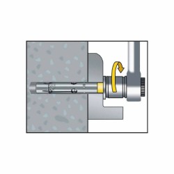 Caja de tornillos CELO 8 x 60 mm 30 unidades Zincado