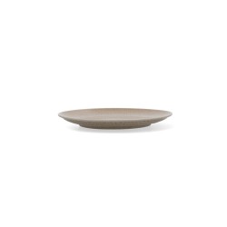 Plato Llano Ariane Porous Ceru00e1mica Beige u00d8 21 cm (12 Unidades)