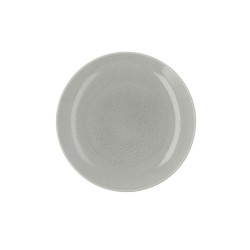 Plato Llano Ariane Porous Ceru00e1mica Verde u00d8 27 cm (6 Unidades)