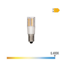 Bombilla LED EDM Tubular Blanco E 5,5 W E14 700 lm Ø 1,8 x 5,7 cm (6400 K)