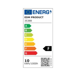 Bombilla LED EDM F 10 W E27 932 Lm 6 x 11 cm (6400 K)