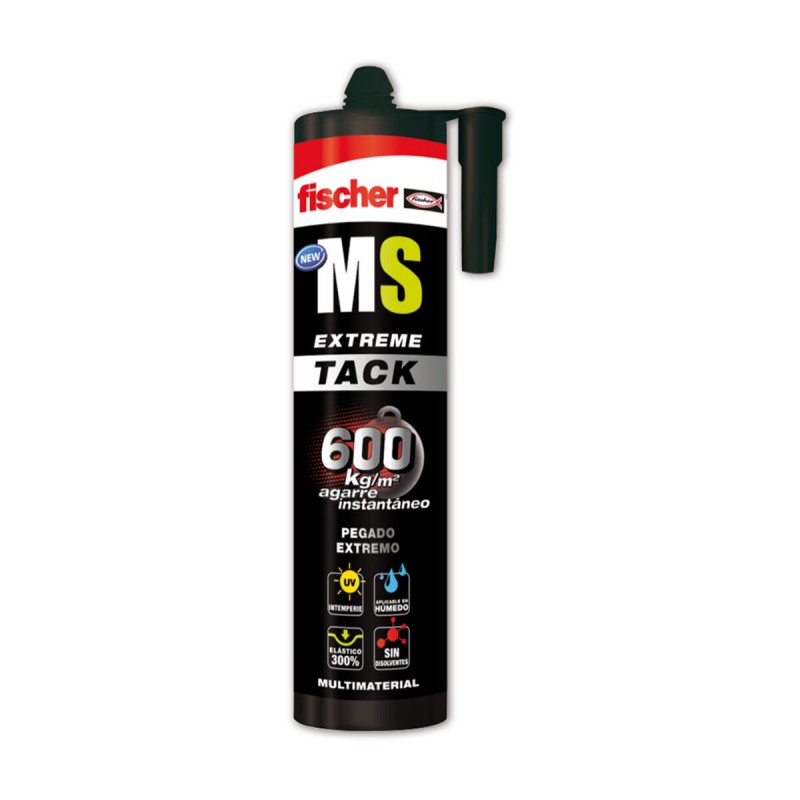 Sellador/Adhesivo Fischer Ms Negro 290 ml