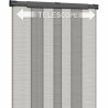 Cortina Mosquitera Schellenberg Puertas Fibra de Vidrio Antracita (95 x 220 cm)