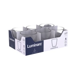 Vaso Luminarc Concepto Bulle Transparente Vidrio 310 ml (24 Unidades)