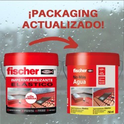 Impermeabilizante Fischer Ms Rojo 750 ml