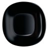 Plato de Postre Luminarc Carine Negro Vidrio (19 cm) (24 Unidades)
