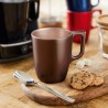 Taza Mug Luminarc Flashy Marru00f3n 250 ml Vidrio (6 Unidades)