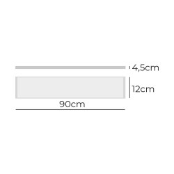 Tubo LED EDM 31754 A E 35 W 3600 lm (4000 K)