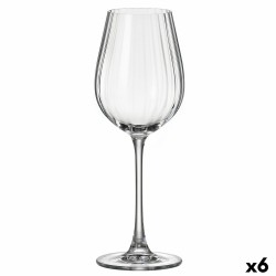 Copa de vino Bohemia Crystal Optic Transparente 400 ml 6 Unidades