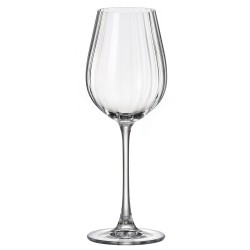 Copa de vino Bohemia Crystal Optic Transparente 400 ml 6 Unidades