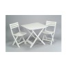 Conjunto de Mesa con 2 Sillas IPAE Progarden Camping Set Polipropileno