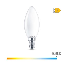 Bombilla LED Philips Vela E 6,5 W E14 806 lm 3,5 x 9,7 cm (6500 K)